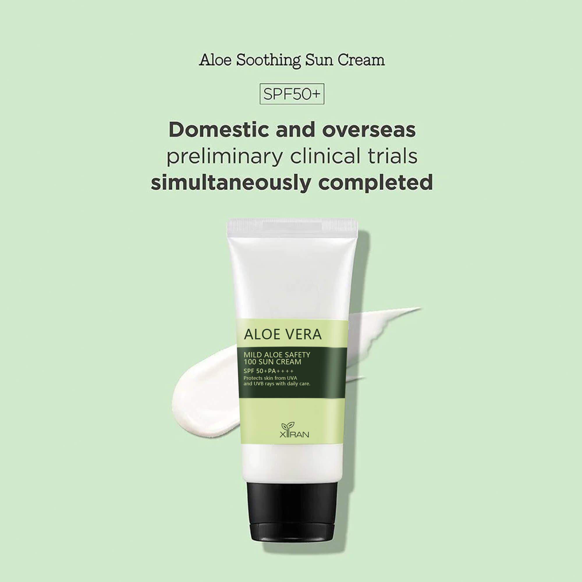 Aloe Soothing Essence Waterproof Sun Cream SPF50+